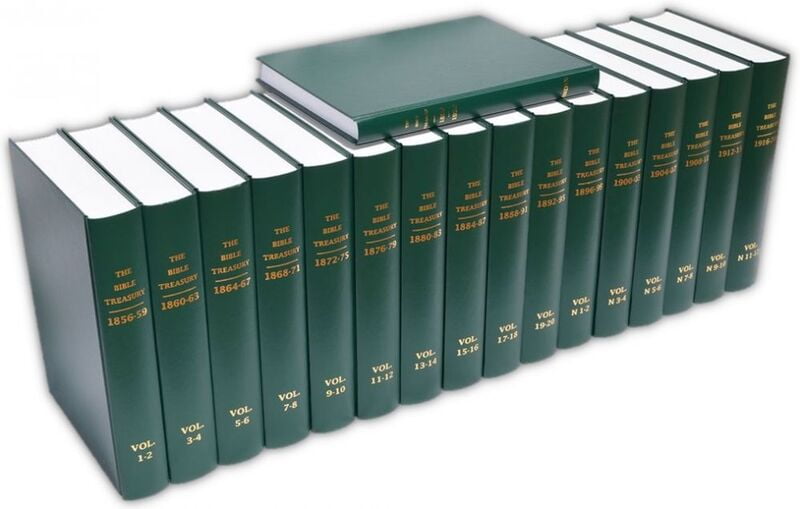 The Bible Treasury Magazine 1856–1920 (Set of 16 volumes + index) The Bible Treasury Magazine 1856–1920 (Set of 16 volumes + index)