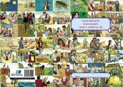 Children's Bible Courses, booklet 1 - Genesis & Job [French]